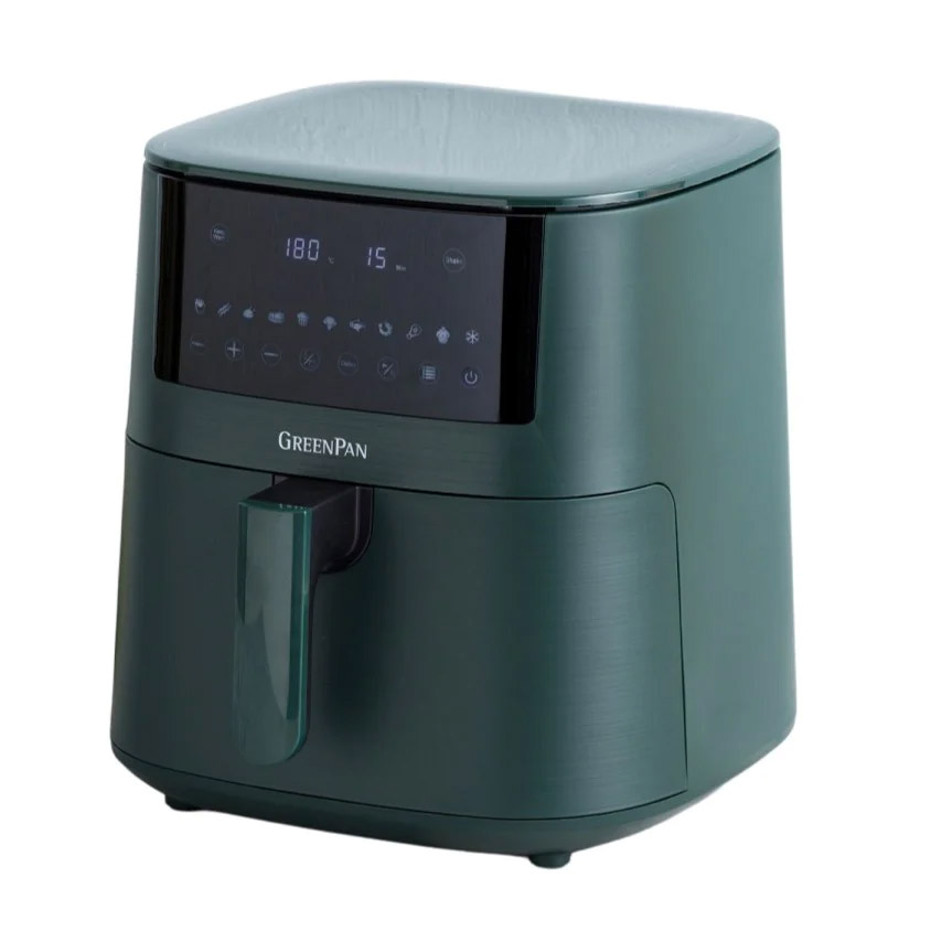 GreenPan Bistro XXL Coloured Air Fryer Pine Green 7.2L